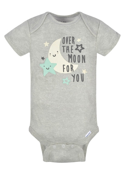 Gerber Baby Boys and Girls' 8-pack Short Sleeve Onesies Bodysuits