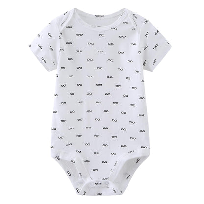 Ruliby Baby Bodysuit and Pant Set 10-pcs Cotton Soft Newborn Clothes Outfit