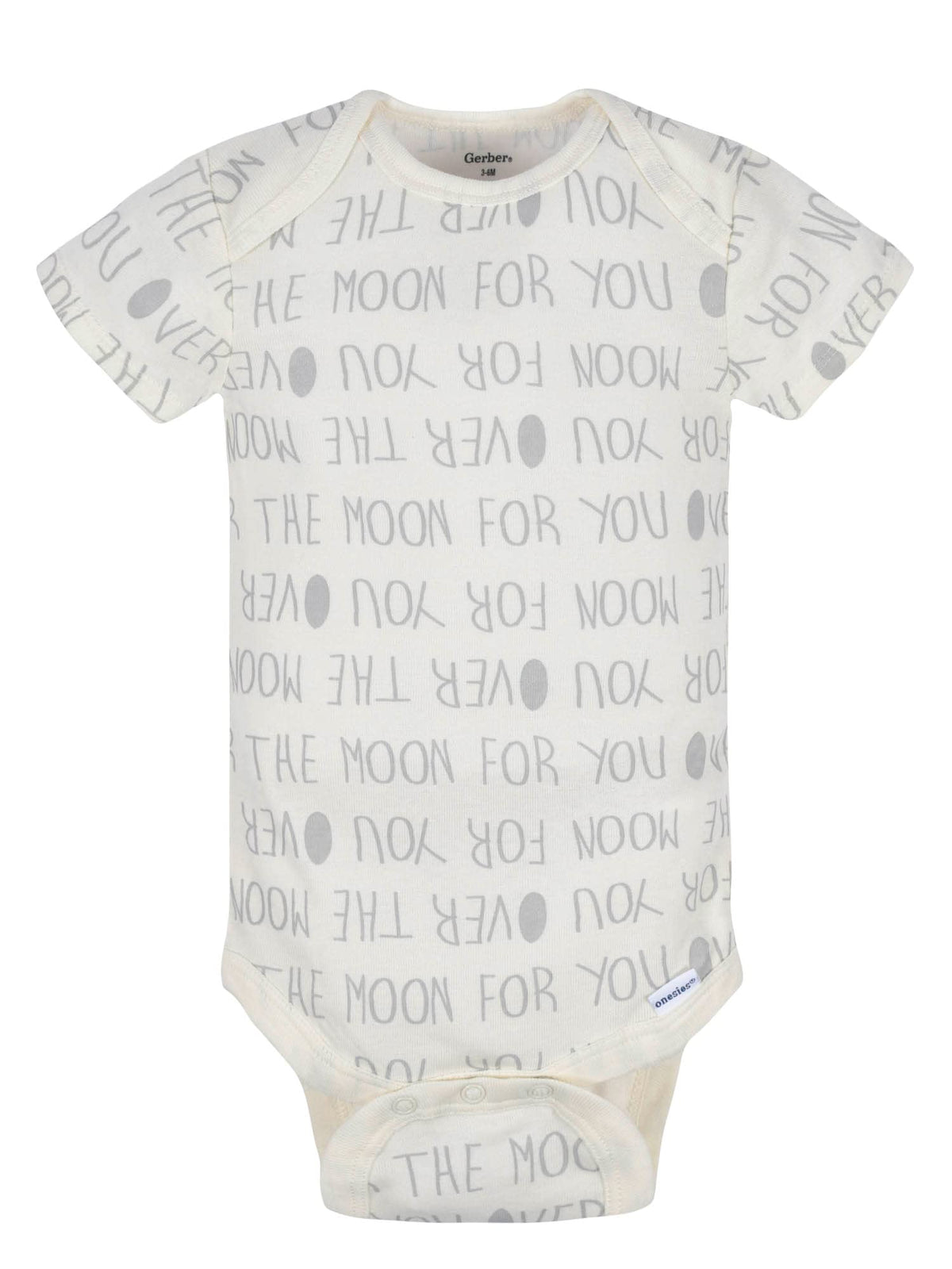 Gerber Baby Boys and Girls' 8-pack Short Sleeve Onesies Bodysuits