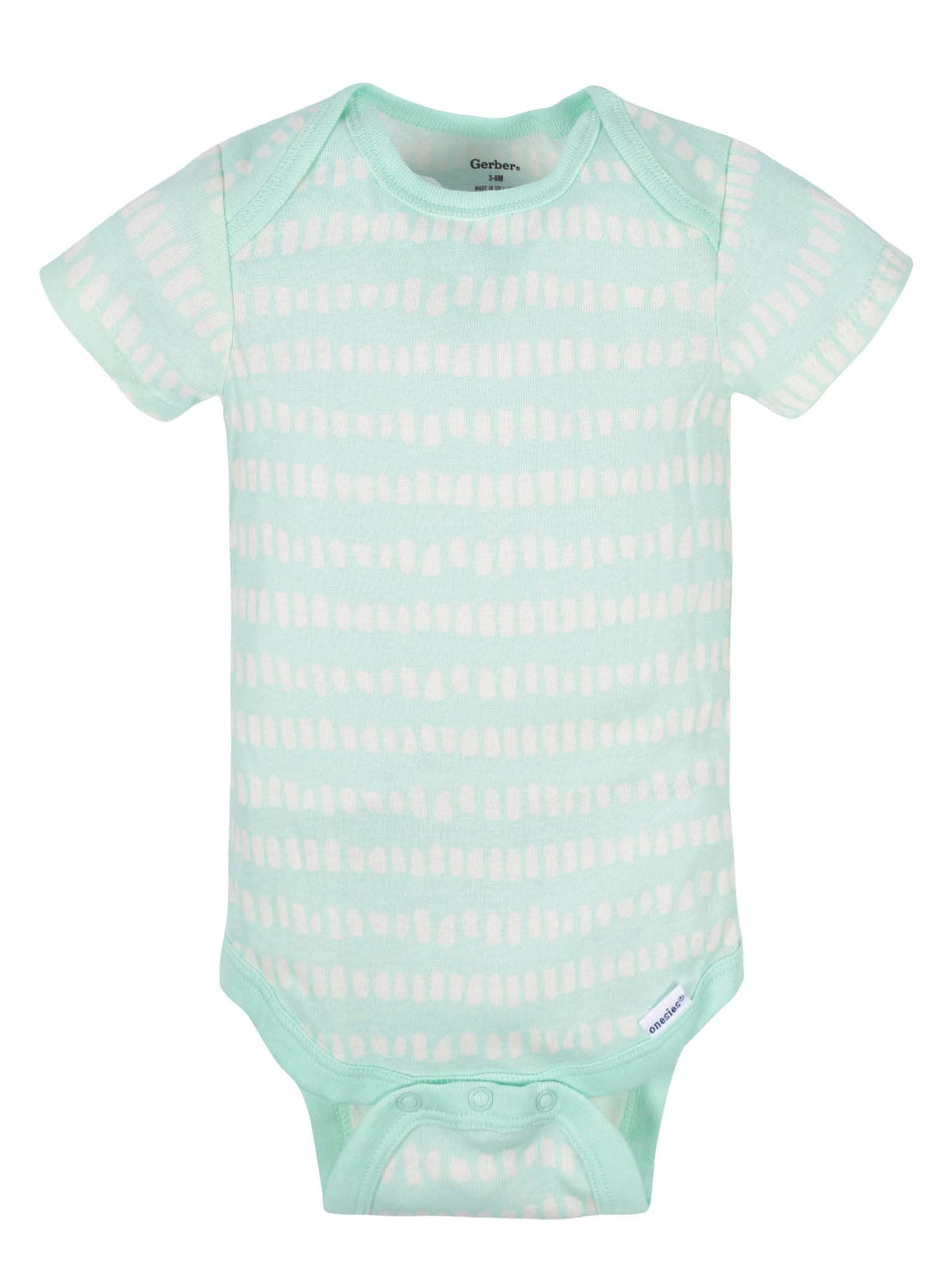 Gerber Baby Boys and Girls' 8-pack Short Sleeve Onesies Bodysuits