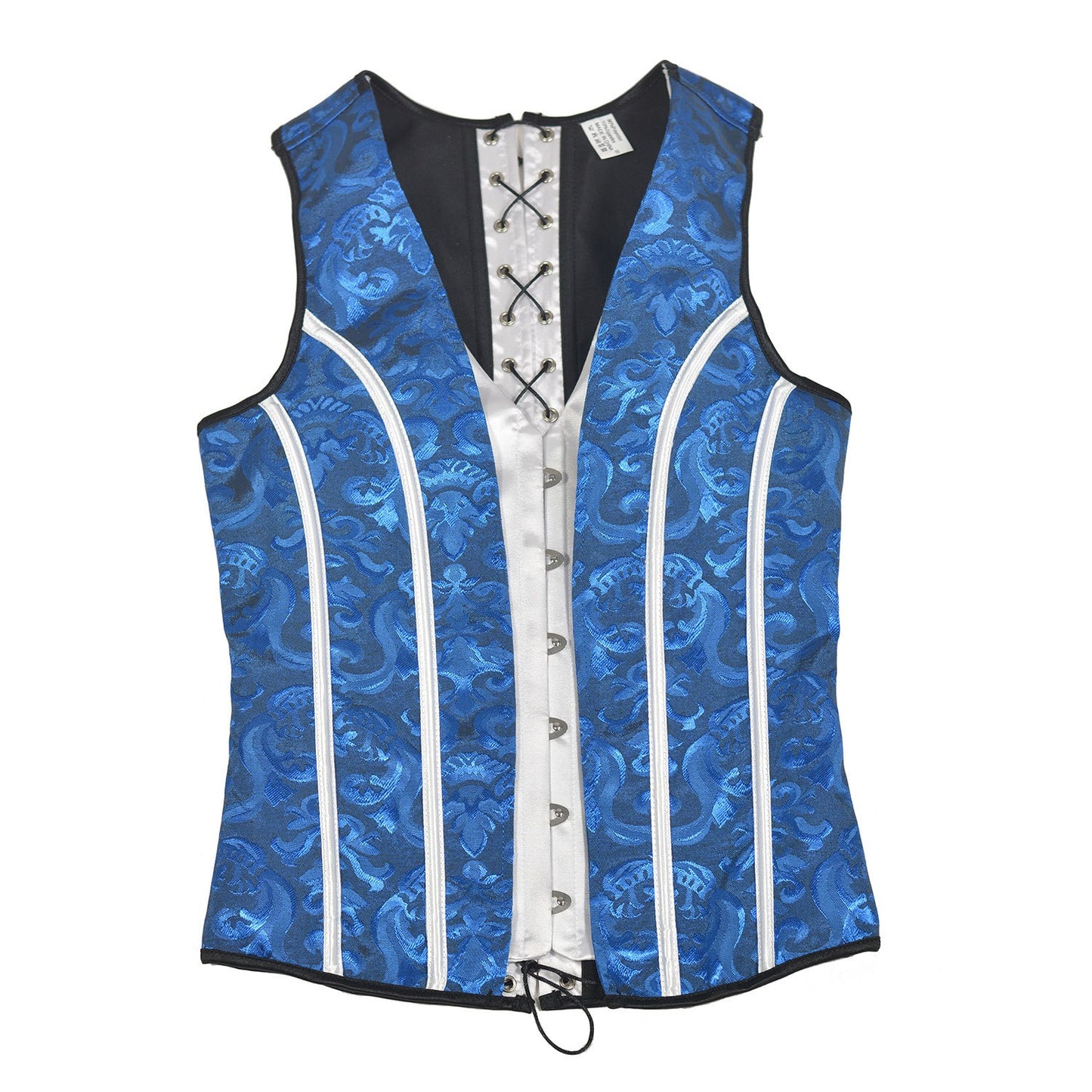 New jacquard blue high end waistcoat men shapewear tummy control