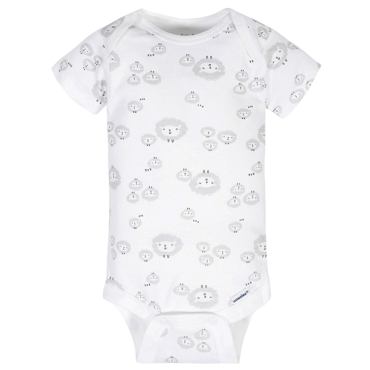 Gerber Baby Boys and Girls' 8-pack Short Sleeve Onesies Bodysuits