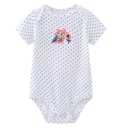 Ruliby Baby Bodysuit and Pant Set 10-pcs Cotton Soft Newborn Clothes Outfit