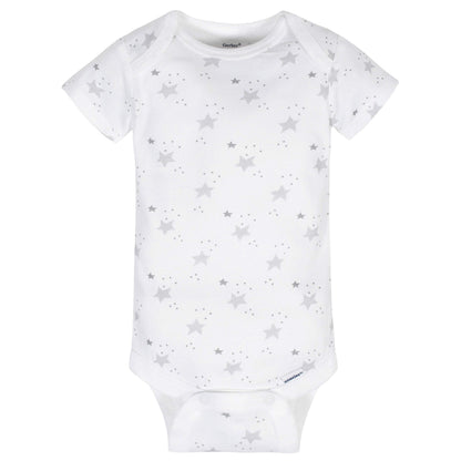 Gerber Baby Boys and Girls' 8-pack Short Sleeve Onesies Bodysuits