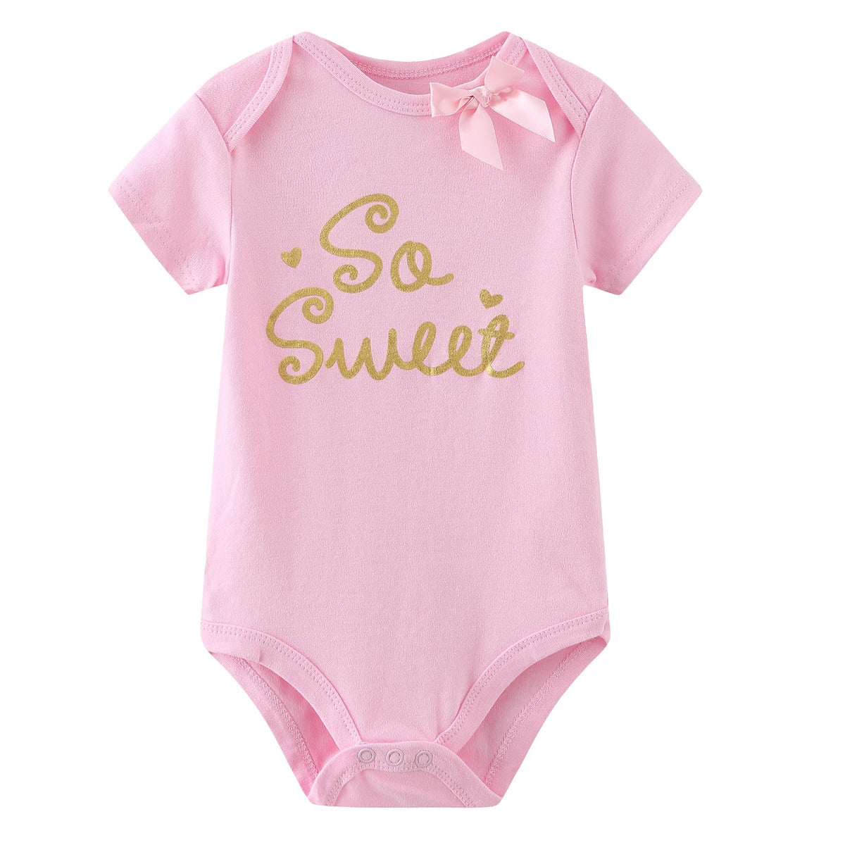 Ruliby Baby Bodysuit and Pant Set 10-pcs Cotton Soft Newborn Clothes Outfit