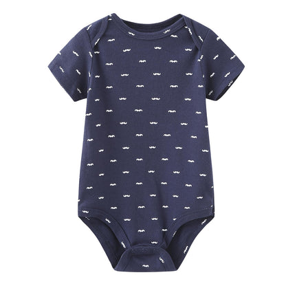 Ruliby Baby Bodysuit and Pant Set 10-pcs Cotton Soft Newborn Clothes Outfit