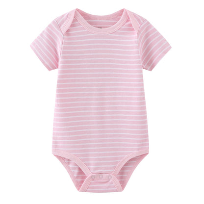 Ruliby Baby Bodysuit and Pant Set 10-pcs Cotton Soft Newborn Clothes Outfit