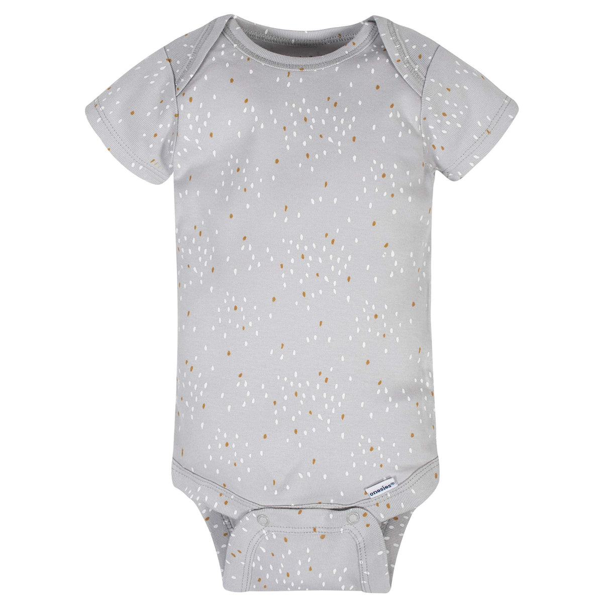 Gerber Baby Boys and Girls' 8-pack Short Sleeve Onesies Bodysuits