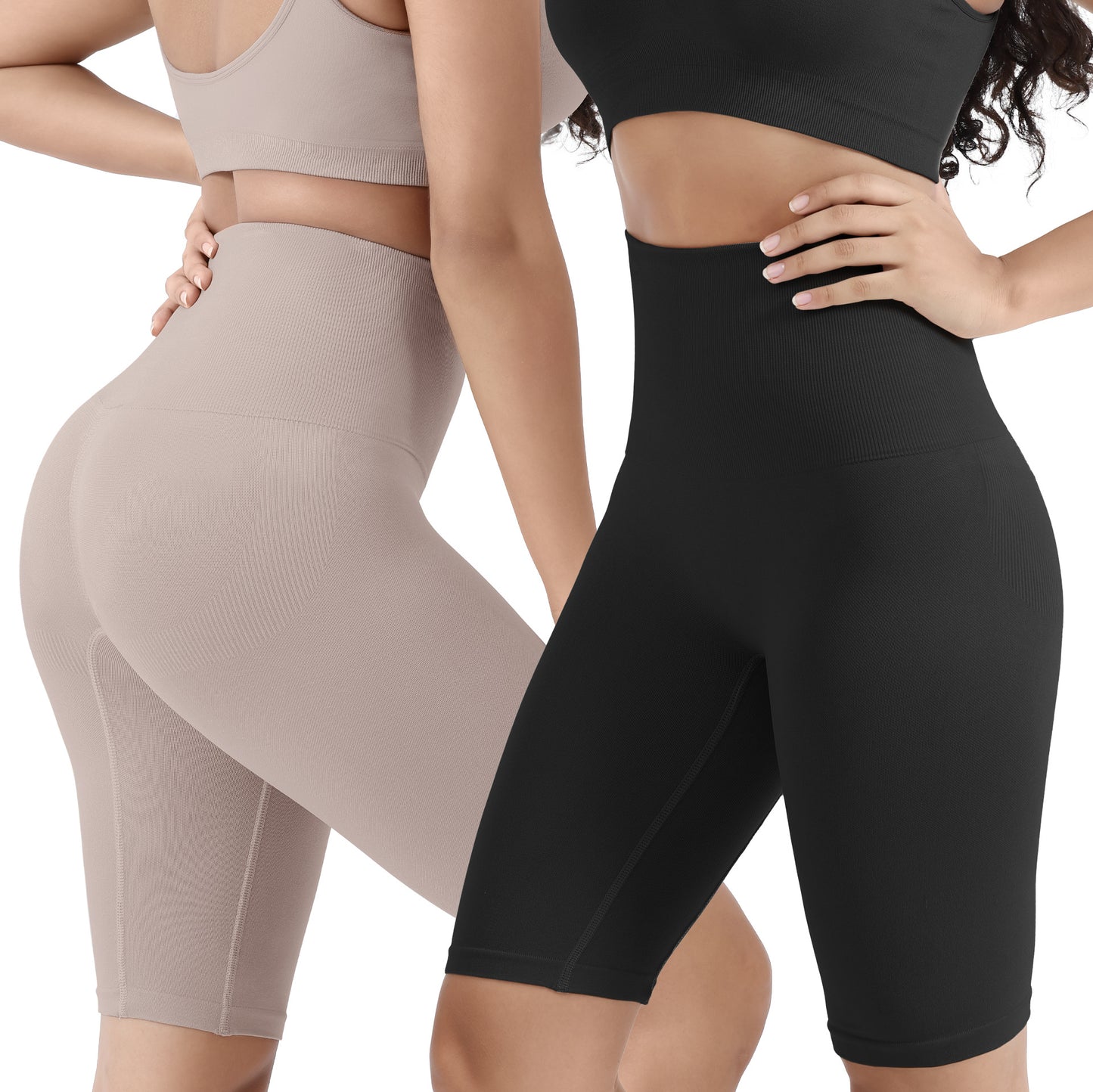 Shorts Anti-See-Through Five-Point Shapewear Waist Trimming Briefs Shaping
