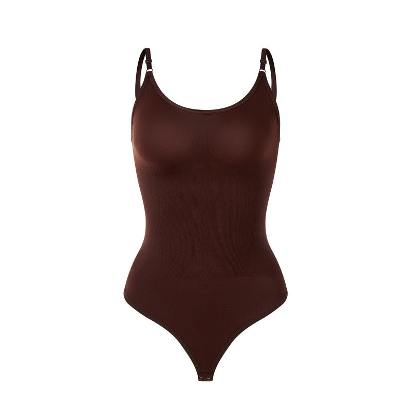 Hot selling seamless shapewear waist cinching and hip lifting plus size triangle pants suspender straps tight fitting corset