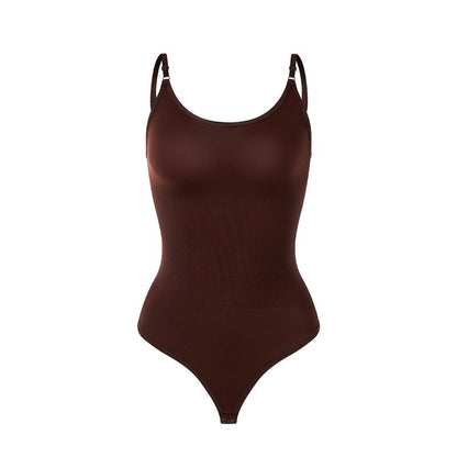 Hot selling seamless shapewear waist cinching and hip lifting plus size triangle pants suspender straps tight fitting corset