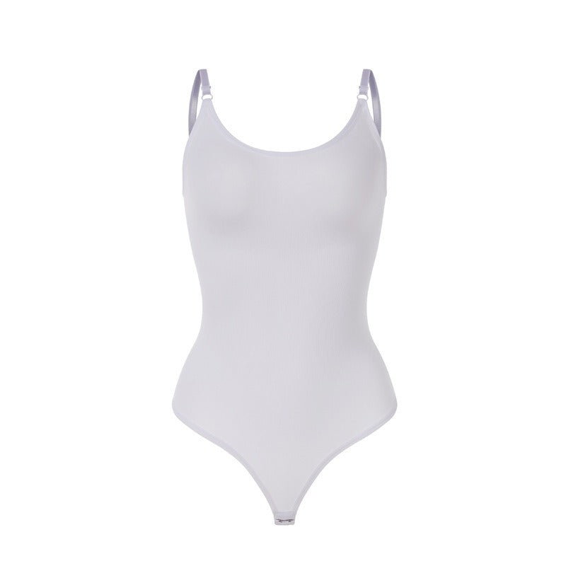Hot selling seamless shapewear waist cinching and hip lifting plus size triangle pants suspender straps tight fitting corset